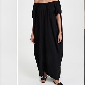 9seed Moonstone Off the Shoulder Caftan, one size, black